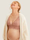 Lace Plunge Nursing Bralette