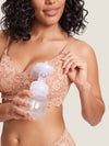 Cotton Lining Hands Free Pumping Bra