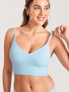 Ribbed V Neck Nursing Bralette