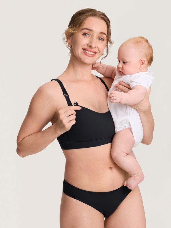 Plus Seamless Molded Nursing Bra