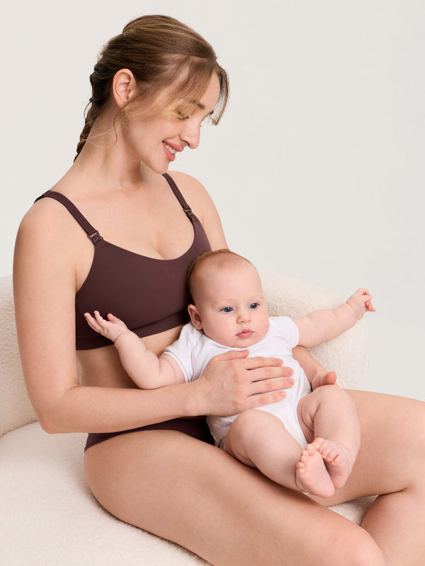 Plus Seamless Molded Nursing Bra