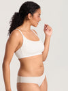 Cotton Scoop Neck Nursing Bralette