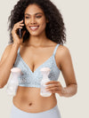 Lace Hands Free Pumping Bra
