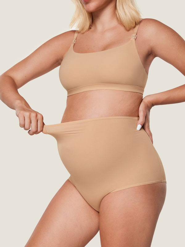 Soft High Waist Maternity Underwear - 2 Pack