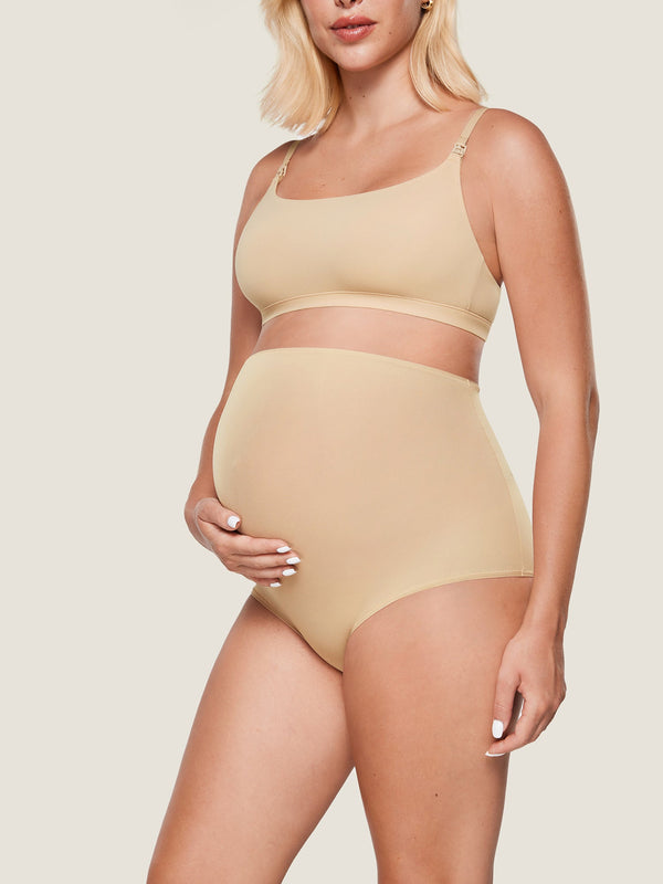 Soft High Waist Maternity Underwear - 2 Pack