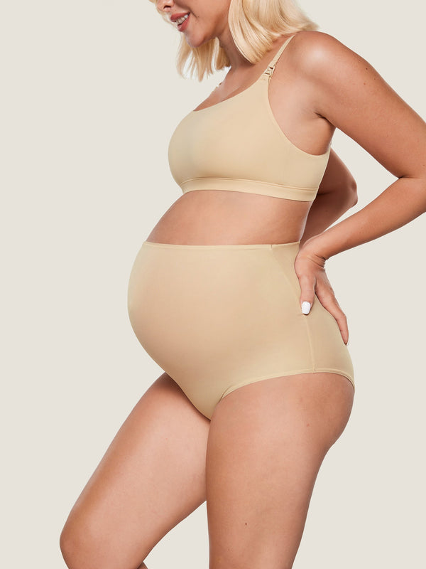 Soft High Waist Maternity Underwear - 2 Pack
