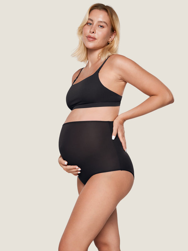 Soft High Waist Maternity Underwear - 2 Pack