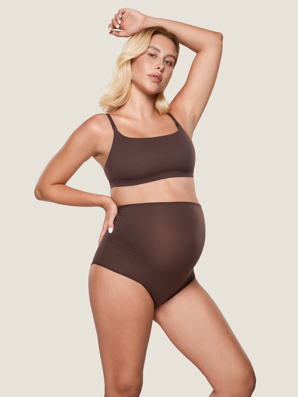Soft High Waist Maternity Underwear - 2 Pack