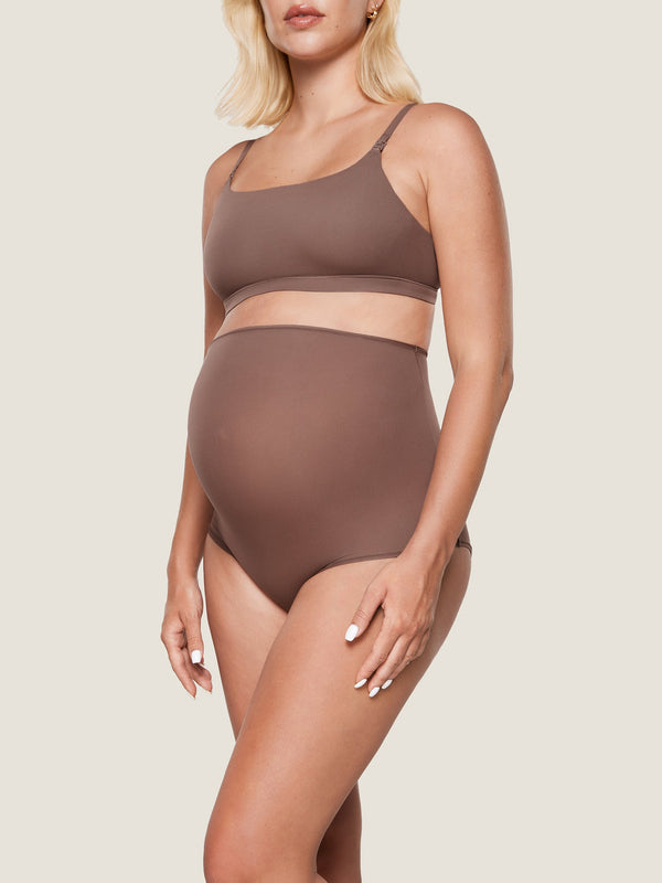 Soft High Waist Maternity Underwear - 2 Pack