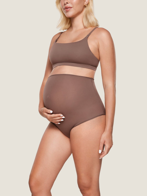 Soft High Waist Maternity Underwear - 2 Pack