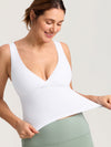 Natrelax® Crossover Nursing Crop Tank Top