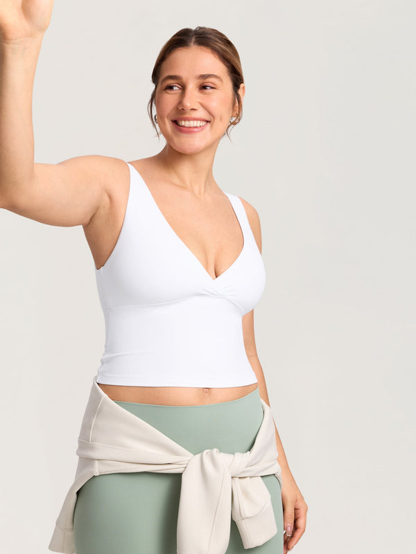 Natrelax® Crossover Nursing Crop Tank Top