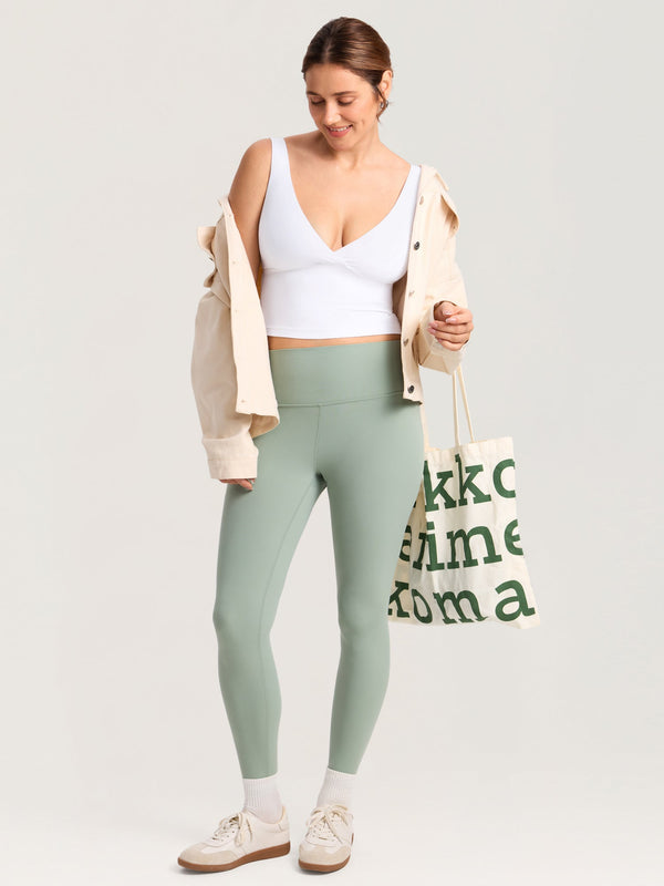 Natrelax® Crossover Nursing Crop Tank Top