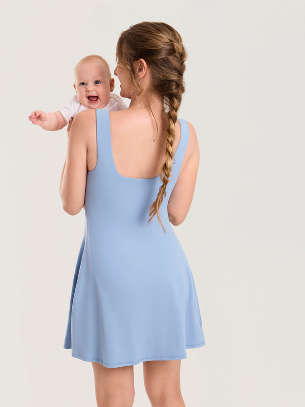 Natrelax® Maternity Mini Dress - Easy Peezy