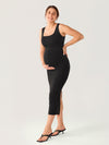 Natrelax® Hidden Crossover Babycon Maxi Dress
