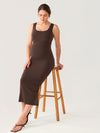 Natrelax® Hidden Crossover Babycon Maxi Dress