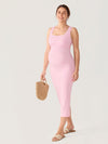 Natrelax® Hidden Crossover Babycon Maxi Dress