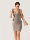 Crossover Maternity & Nursing Mini Dress