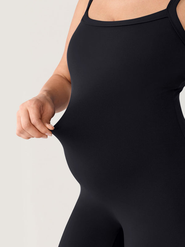 Maternity Cami Romper with Built-In Pads
