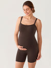 Maternity Cami Romper with Built-In Pads