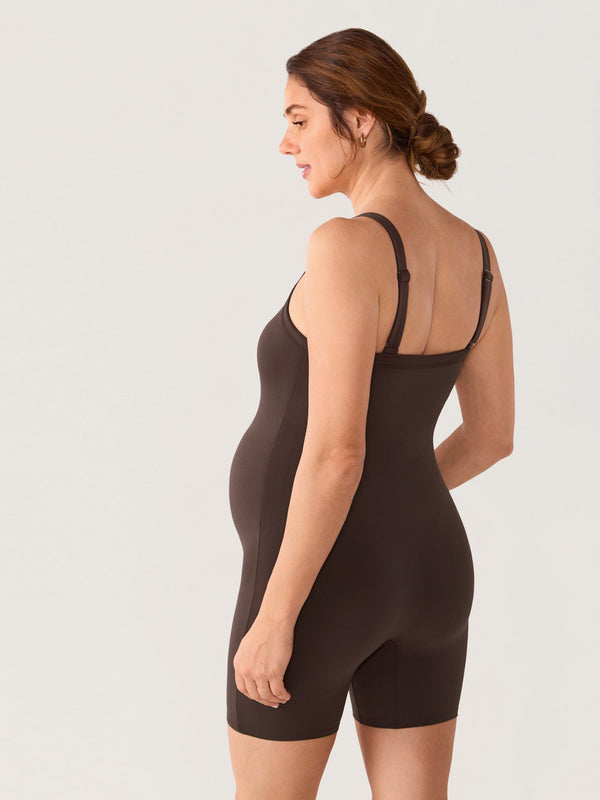 Maternity Cami Romper with Built-In Pads