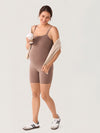 Maternity Cami Romper with Built-In Pads