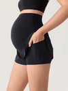 Maternity Dolphin Shorts with Inner Pockets