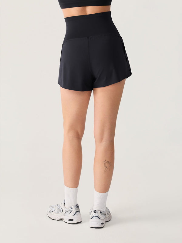 Maternity Dolphin Shorts with Inner Pockets
