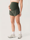 Maternity Dolphin Shorts with Inner Pockets
