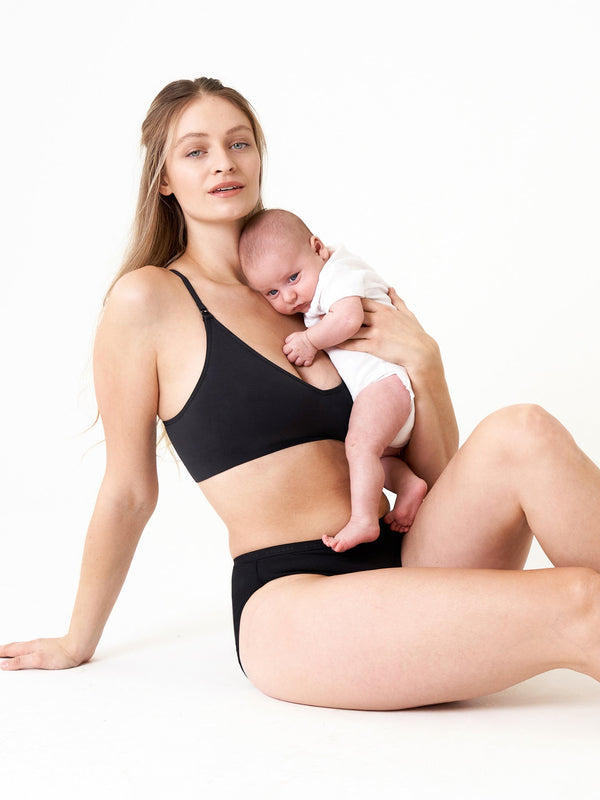 Seamless Soft Knit Nursing Bra