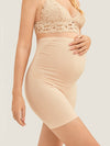 High Waist Seamless Maternity Shapewear Shorts