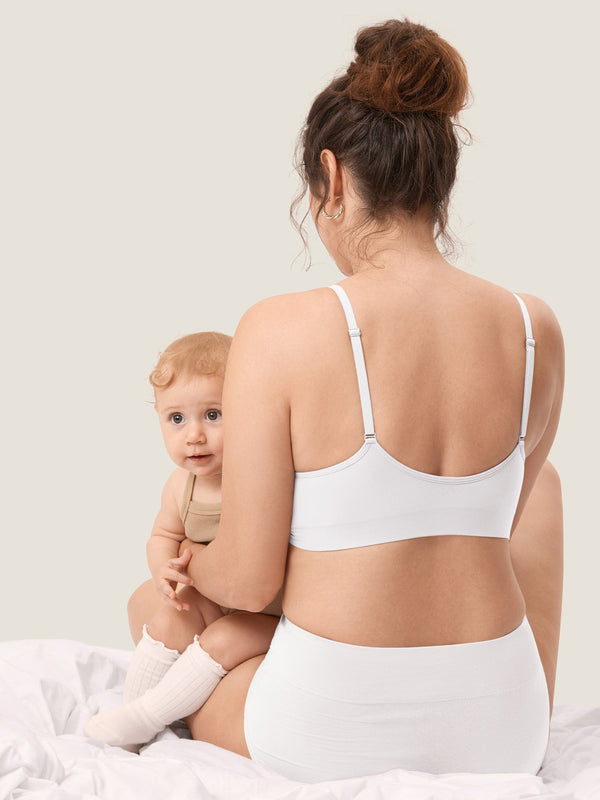 Seamless Soft Knit Nursing Bra