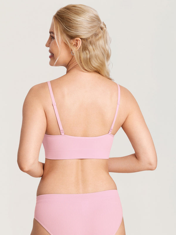 Ribbed Scoop Nursing Bralette