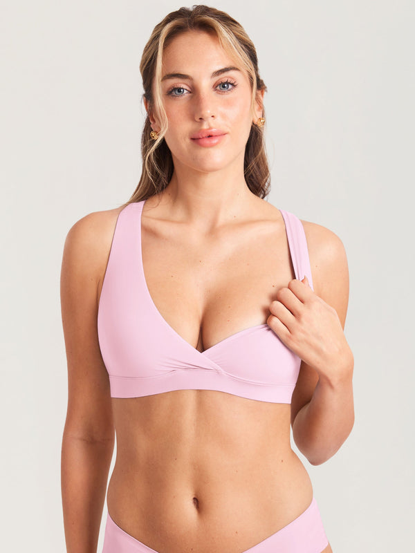 Crossover Racerback Nursing Bra