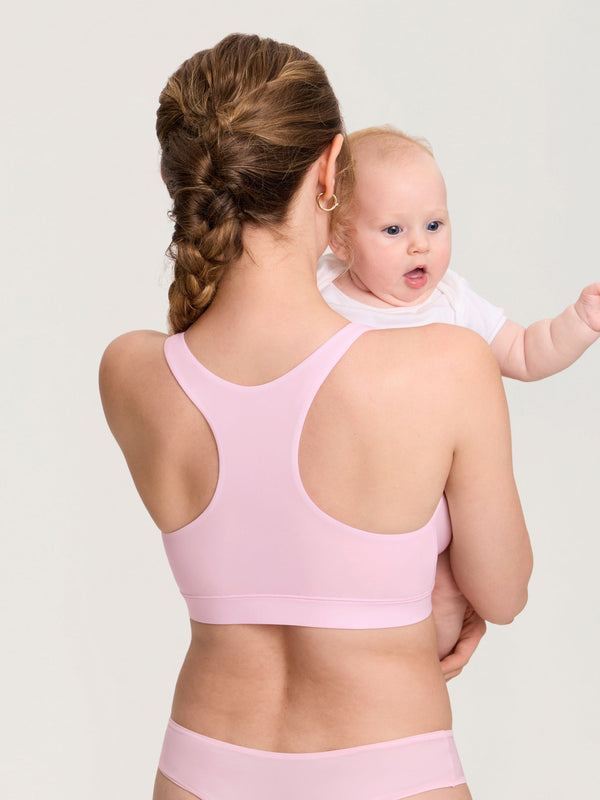Crossover Racerback Nursing Bra