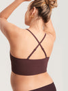 Ribbed V Neck Nursing Bralette
