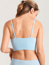 Ribbed V Neck Nursing Bralette