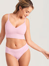 Ribbed V Neck Nursing Bralette