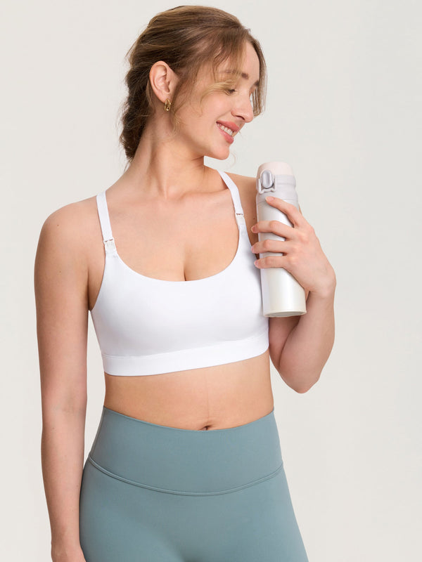 Adjustable Y-Back Nursing Bra