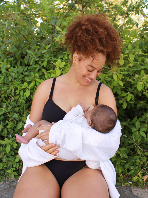 Plus Seamless Molded Nursing Bra