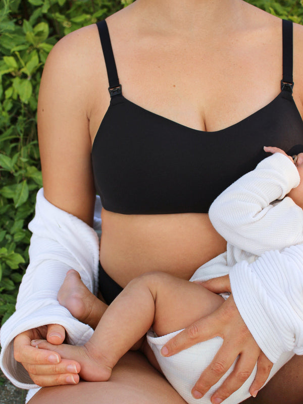 Plus Seamless Molded Nursing Bra