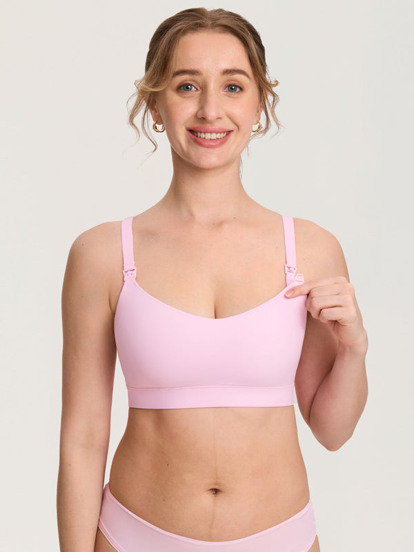 Plus Seamless Molded Nursing Bra