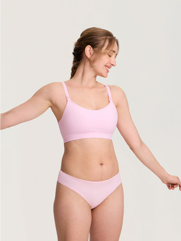 Plus Seamless Molded Nursing Bra