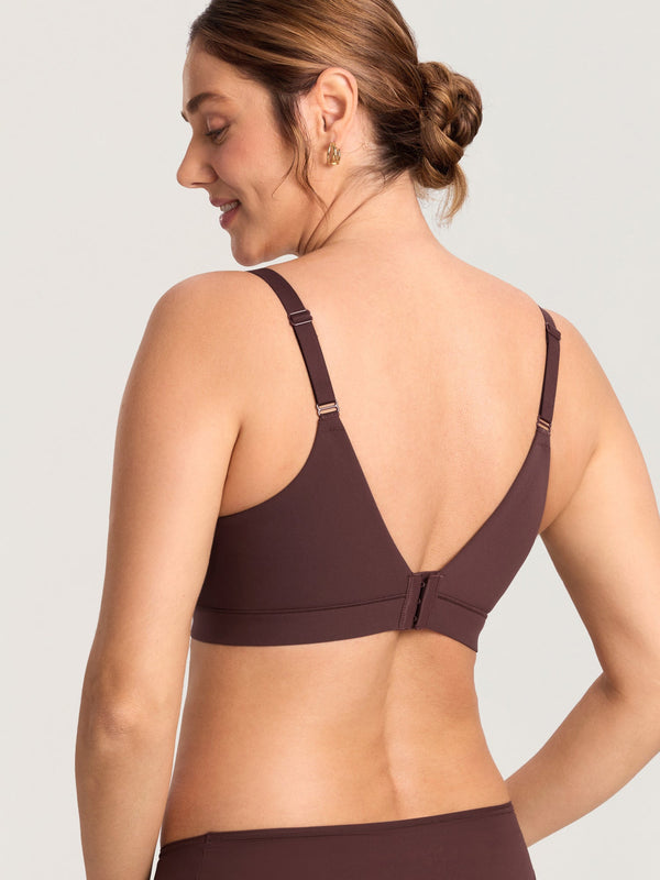 Plus Seamless Molded Nursing Bra