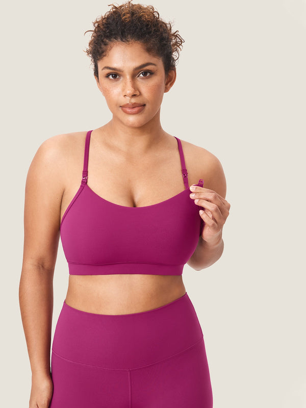 Y-Back Nursing Sports Bra