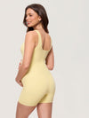 Square Neck Maternity Romper