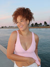 Natrelax® Crossover Nursing Crop Tank Top