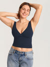 Natrelax® Crossover Nursing Crop Tank Top