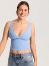 Natrelax® Crossover Nursing Crop Tank Top