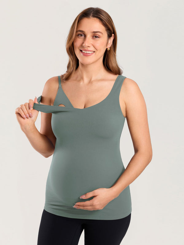 Natrelax® V Neck Nursing Tank Top